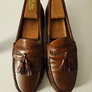 Kenneth Cole New York Mens Dress Shoes Size 9.5 Brown Leather